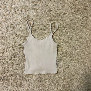 American Eagle beige tank top size xs